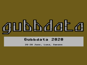 Gubbdata party 2020