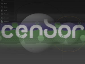 Kod w C, Grafika w Blenderze. Jak napisałem intro na C64
